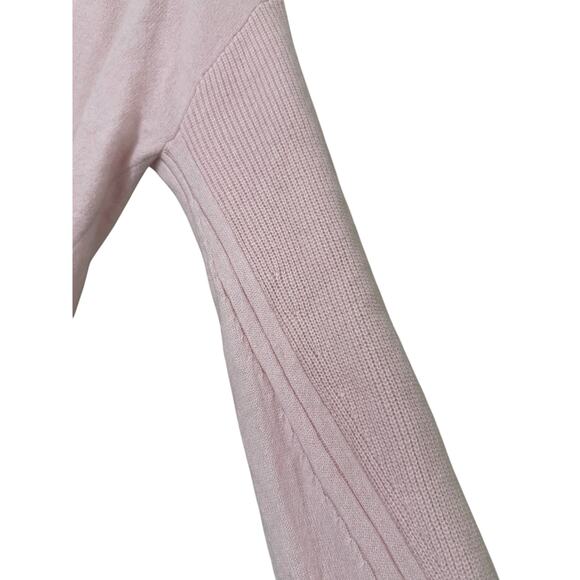 Rag & Bone Ace Women's V-Neck 100% Cashmere Sweater Pink Blush, size S - Picture 9 of 10